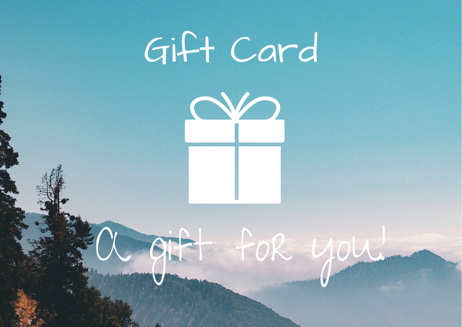 Gifft Card now Available! 